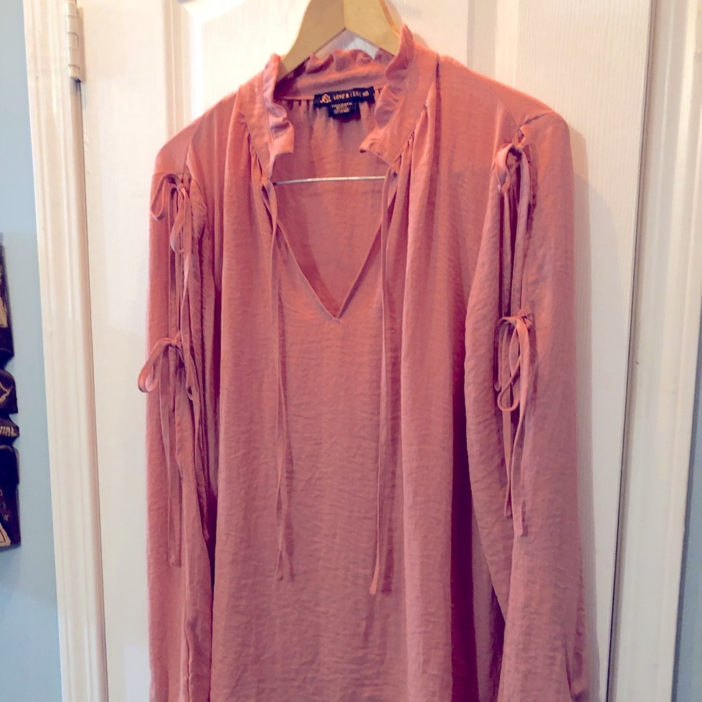 Love and Legend Dusty Rose Shirt